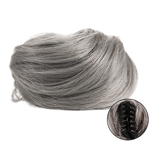 Haar-Accessoires, synthetische Haarklammer, Dutt, Katzenohren, Donut, Dutt, Mini-Haarverlängerung, Damen-Haarschmuck, Haarteile für Damen (171) von YCCHAH