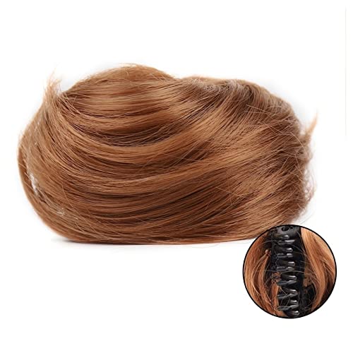Haar-Accessoires, synthetische Haarklammer, Dutt, Katzenohren, Donut-Haarklammer, unordentlicher Haarknoten, Mini-Haarverlängerung, Damen-Haarschmuck, Haarteile für Damen, 30 Stück von YCCHAH