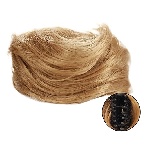 Haar-Accessoires, synthetische Haarklammer, Dutt, Katzenohren, Donut-Haarklammer, unordentlicher Haarknoten, Mini-Haarverlängerung, Damen-Haarschmuck, Haarteile für Damen (103) von YCCHAH