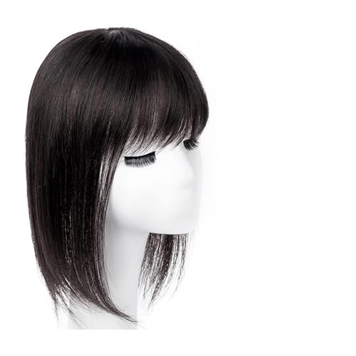 Perücken Menschliches Haar Die Oberseite des Kopfes Echthaar Patch Stück alte Menschen bedecken weißes Haar Echthaar Echthaar Perücke Stück Frauen Flauschige Perücke Stück Frauenperücken(24-(10-12 von YCCHAH