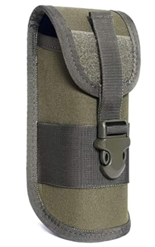 YCD Taktisches Brillenetui, stoßfestes Schutzetui, tragbares Outdoor-Sonnenbrillenetui (Armeegrün) von YCD