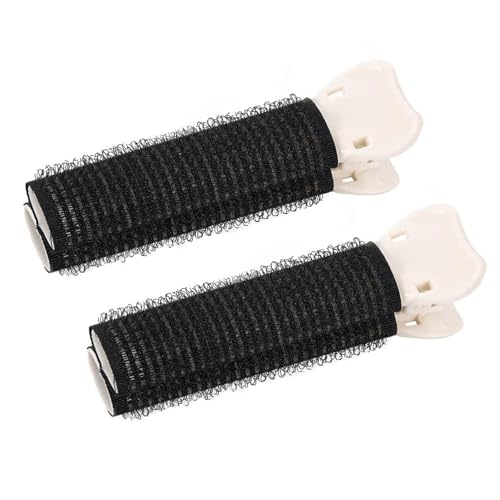 2pcs Volumes Haartueller Lockiger Haarwalzen Und Culer Bangs Haarstyling Clip Für Frauen Mädchen Einfaches Styling Ohne von YCHUCH
