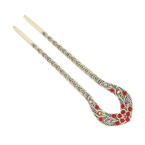 Eleganter Haarstab mit filigranem Kristall, für Damen und Mädchen, Buyao für traditionelle Kopfbedeckungen, Haarschmuck von YCHUCH