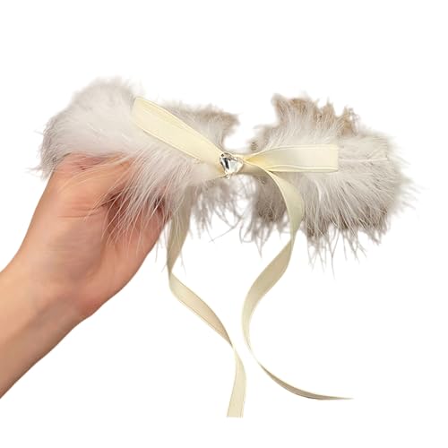 Flache Haarspange für Mädchen, Ballettkern für Frauen, Mädchen, Strauß, süße Schleifen, süße Balletcore-Foto-Requisiten von YCHUCH