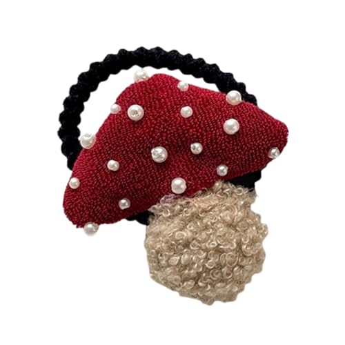 Kinder-Haarnadeln, Haarspange, Perlen, Haargummi für Kinder, Bühnenperlen, Pilz, 2000er Jahre, Mädchen-Kopfschmuck von YCHUCH