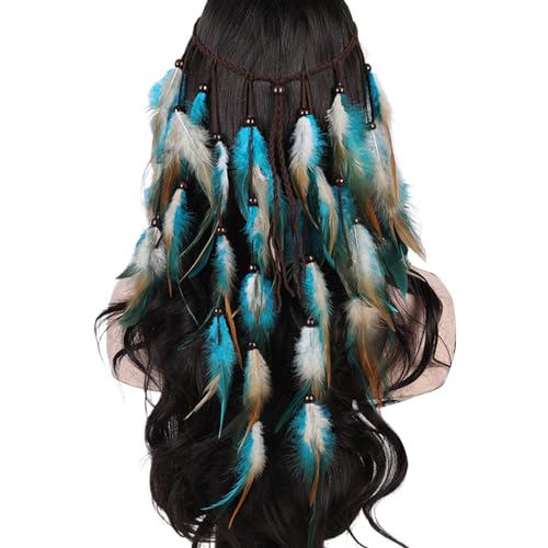 YCHUCH Buntes Haarband mit Perlen für Damen, ethnischer Blickfang, Haarreif, Hochzeit, Braut YCHUCH Buntes Haarband mit Perlen für Damen, ethnischer Blickfang, Haarreif, Hochzeit, Braut von YCHUCH