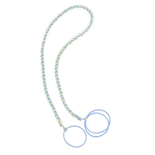 YCHUCH Elastisches, geflochtenes Haargummi für Sport, spiralförmiger Pferdeschwanzhalter für langes Haar, beliebtes Nylonhaar, elastisch für Fitnessstudio, Schwimmen von YCHUCH