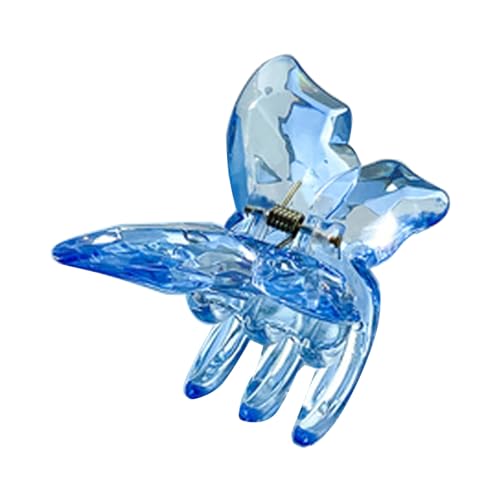 YCHUCH Haar-Accessoires, Schmetterlings-Form, Seitenzöpfe, Damen, Hautpflege, Make-up, Waschen, Gesicht, Haarklammer, Hochzeit, Party, Haarklammer von YCHUCH
