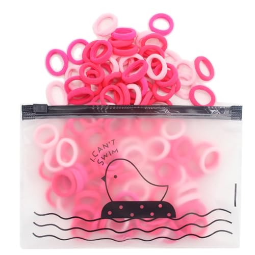 YCHUCH Haargummis für Frauen und Mädchen, elastische Haarbänder, 100 Stück von YCHUCH