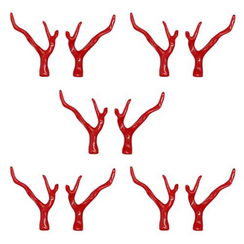 YCHUCH Haarnadeln mit Drachengeweih für Damen, Halloween, Damen, Herren, Haarschmuck für traditionelles Chinesisch, 10 Stück von YCHUCH