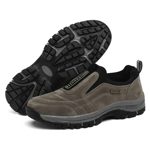 YCYATS Hatme Wanderschuhe, Hatme Orthopädische Wanderschuhe, Atmungsaktiv Und rutschfest Herren-Sportschuhe (Khaki, Erwachsene, Damen, 42, Numerisch, EU Schuhgrößensystem, M) von YCYATS