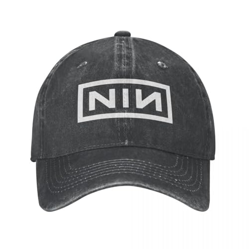 Baseballmütze aus neutraler reiner Baumwolle für Sonnenschutz im Sommer Nine Inch Nails Denim Baseballmütze Rockband Unisex Casual Trucker Hut Sommer Classic Sport Casual Snapback Cap Geschenk Baseballmütze aus neutraler reiner Baumwolle für Sonnenschutz im Sommer Nine Inch Nails Denim Baseballmütze Rockband Unisex Casual Trucker Hut Sommer Classic Sport Casual Snapback Cap Geschenk von YCYLYLYC