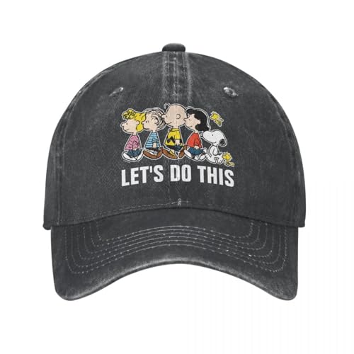 Neutral Comic Peanuts The Gang Snoo0py Baseball Cap Outfit Distressed Denim Cartoon Charlie Brown Kopfbedeckung Unisex Stil Cap Hut Geschenk Neutral Comic Peanuts The Gang Snoo0py Baseball Cap Outfit Distressed Denim Cartoon Charlie Brown Kopfbedeckung Unisex Stil Cap Hut Geschenk von YCYLYLYC