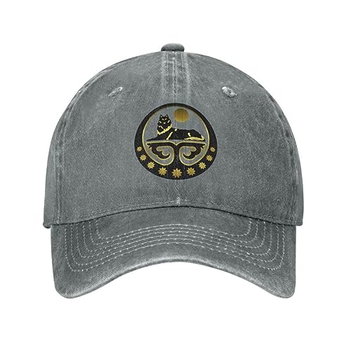 Neutrale Klassische Baumwolle Tschetschenien Baseballmütze Männer Frauen Verstellbare Erwachsene Wolf Wappen Von Tschetschenien Papa Hut Hip Hop Geschenk von YCYLYLYC