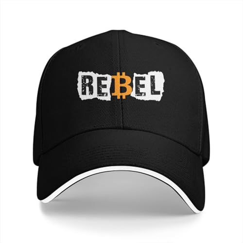 YCYLYLYC Rebel Baseball Cap Männer Hüte Frauen Visier Schutz Snapback Caps von YCYLYLYC