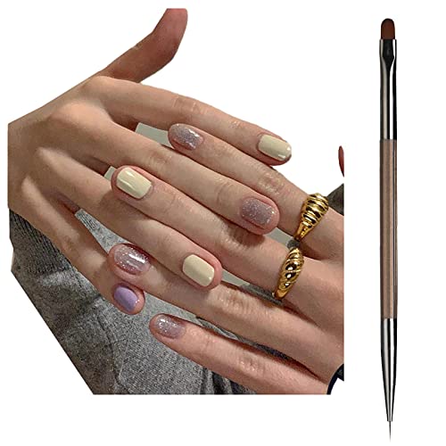 3-in-1 Solid Gel Nagellack, Solid Creme Gel Polish Palette, Mud Pudding Nail Gel Sock Off U V Gel Pot DIY at HomeSalon Color-11 von YCYUYK