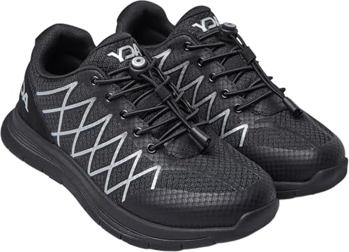 YDA Optima Molliter Spring System Orthopädische Sportschuhe Art. C1Y-YDAW15 Color Block, Schwarz , 40 EU von YDA