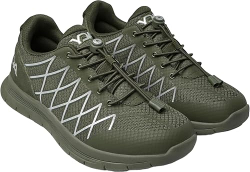 YDA Optima Molliter Spring System Orthopädische Sportschuhe Art. C1Y-YDAW15 Color Block, grün, 45 EU von YDA