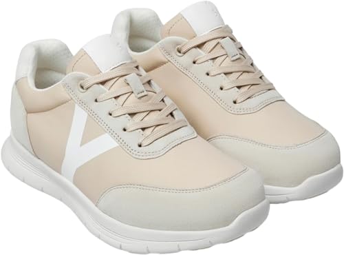 YDA Orthopädische Sportschuhe Optima Molliter mas Spring System Art. CPY-mas CR/TES, Beige Weiß, 40 EU von YDA
