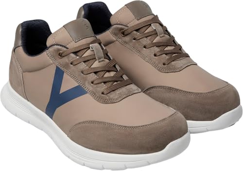 YDA Orthopädische Sportschuhe Optima Molliter mas Spring System Art. CPY-mas CR/TES, Blauer Schlamm, 45 EU von YDA