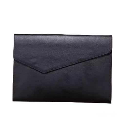 Umschlag Aktenmappe Tasche, PU-Leder A4 Dokumentenhalter Umschlag Datei Ordner Tasche Multicolor 33x23x2,5cm(Colour 2) von YDHSIKK