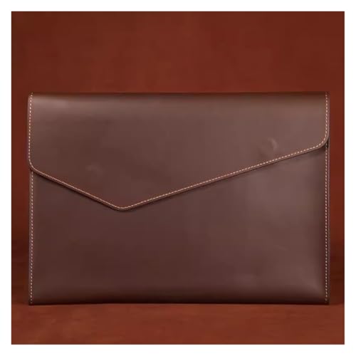 Umschlag Aktenmappe Tasche, PU-Leder A4 Dokumentenhalter Umschlag Datei Ordner Tasche Multicolor 33x23x2,5cm(Colour 4) von YDHSIKK