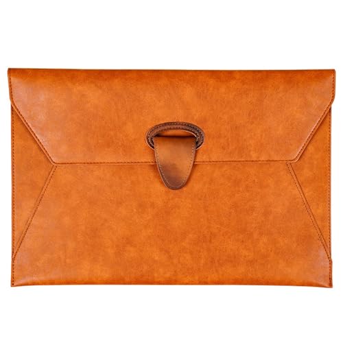 Umschlagmappe Tasche, PU-Leder-Dokumententasche-Organizer mit Schnalle A4-Aktenhalter 350x245mm Umschlagmappe Tasche, PU-Leder-Dokumententasche-Organizer mit Schnalle A4-Aktenhalter 350x245mm von YDHSIKK