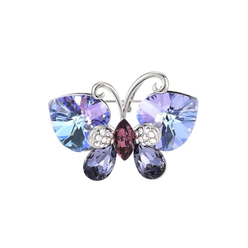 Schmetterlings-Brosche für Damen, Schmetterlings-Perle, Anstecknadel, Schmuckgeschenk, one size, Kupfer, Kristall Schmetterlings-Brosche für Damen, Schmetterlings-Perle, Anstecknadel, Schmuckgeschenk, one size, Kupfer, Kristall von YDOIIU