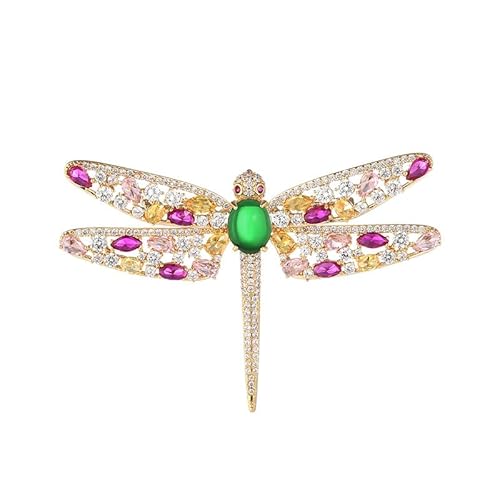 Tier-Brosche für Damen, Strasssteine, Kristall, Brosche, Schmetterling, Schmuck, Geschenke für Damen und Herren, Kupfer, Kristall Tier-Brosche für Damen, Strasssteine, Kristall, Brosche, Schmetterling, Schmuck, Geschenke für Damen und Herren, Kupfer, Kristall von YDOIIU