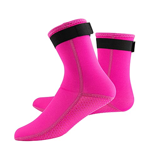 YDQUANI 3mm Neopren Neoprenanzug Socken Thermal Anti-Rutsch Tauchen Socken Stiefel für Männer Frauen Schnorcheln Schwimmen Surfen von YDQUANI