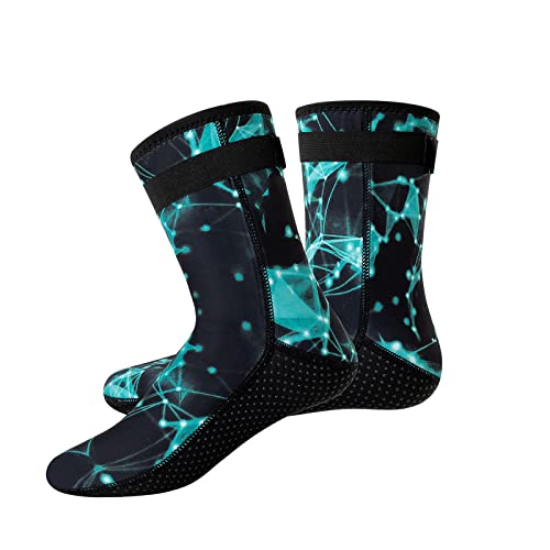 YDQUANI 3mm Neopren Neoprenanzug Socken Thermal Anti-Rutsch Tauchen Socken Stiefel für Männer Frauen Schnorcheln Schwimmen Surfen von YDQUANI