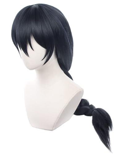 YEAJION Amanai Riko Cosplay Perücke Schwarz Lange Jujutsu Kaisen Cosplay Verkleidung Riko Amanai Cosplay Wig Halloween Karneval Party Anime Cosplay Kostüm Zubehör Erwachsene von YEAJION