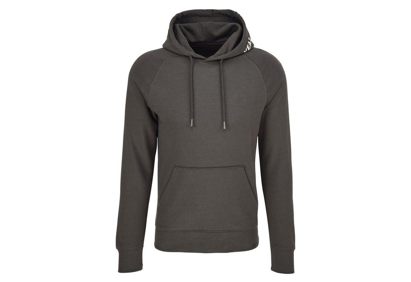 YEAZ Hoodie CUSHER hoodie smoke grey (unisex) (1-tlg) CUSHER Unisex Hoodie aus hochwertigem veganen Material-Mix von YEAZ