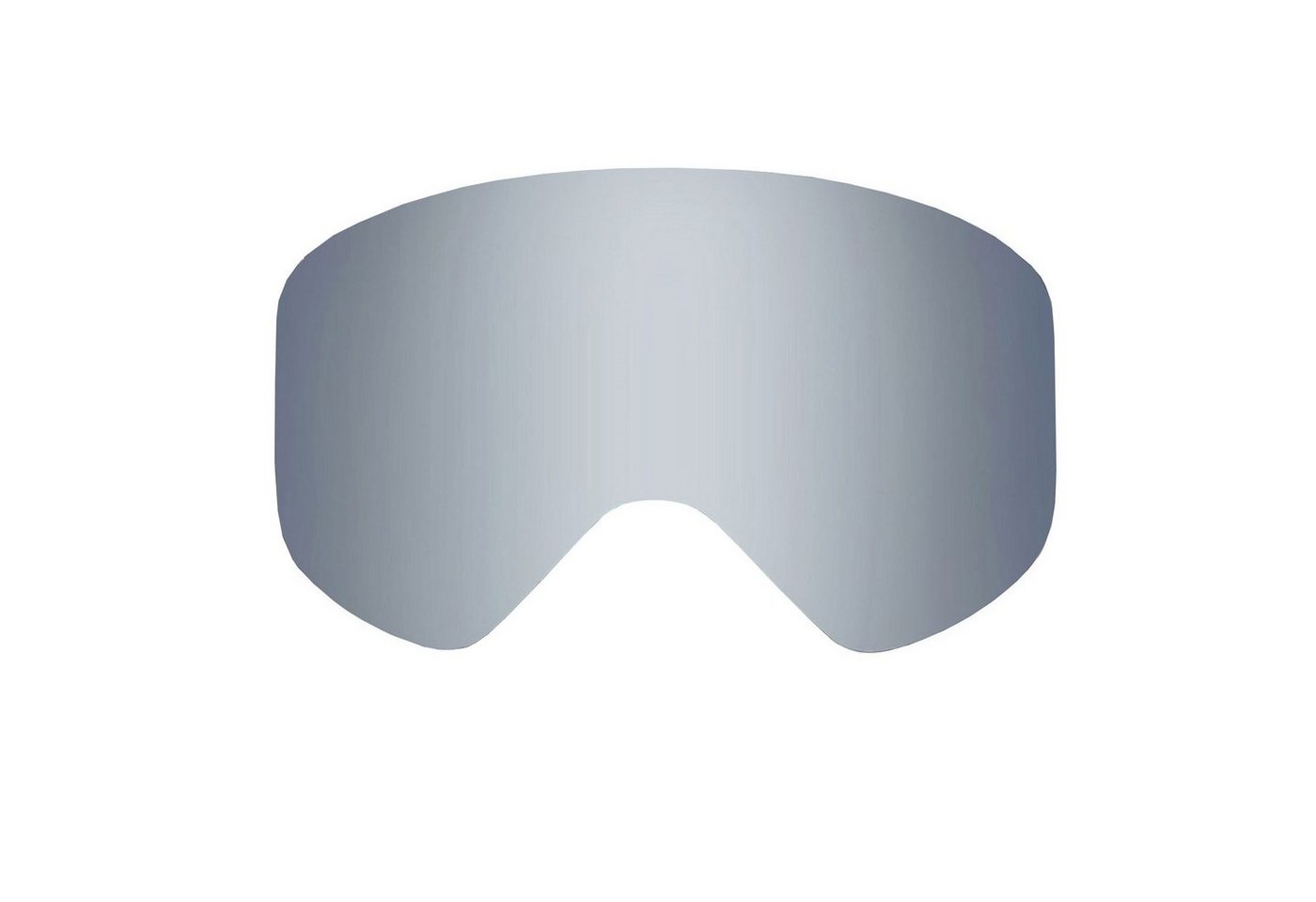 YEAZ Skibrille APEX magnetisches wechselglas, Magnetisches Wechselglas silber verspiegelt von YEAZ