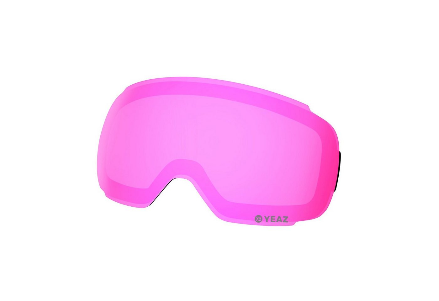 YEAZ Skibrille TWEAK-X wechselglas für ski- snowboardbrille, Magnetisches Wechselglas pink verspiegelt von YEAZ