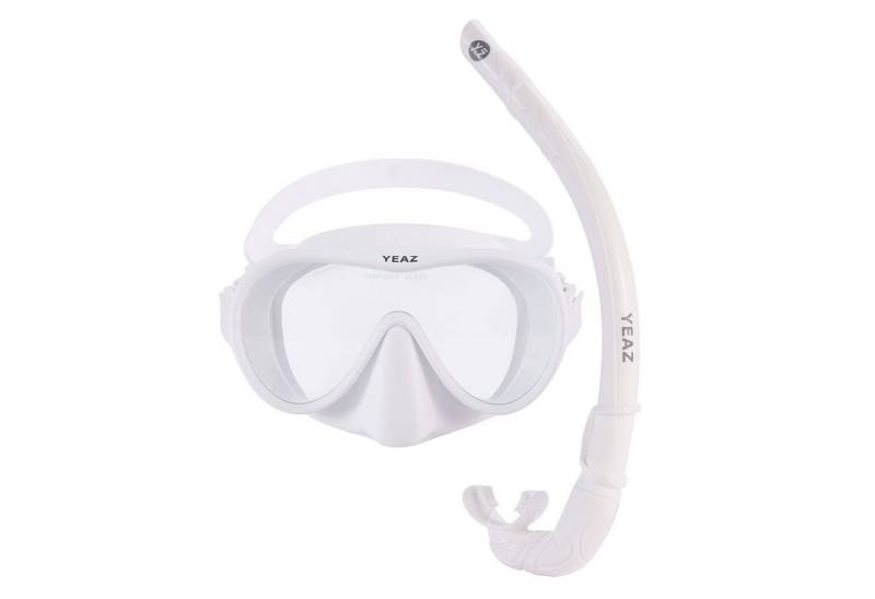 YEAZ Taucherbrille OCEAN VIBES Schnorchelset, Optimale Passform dank supersoftem Silikon von YEAZ