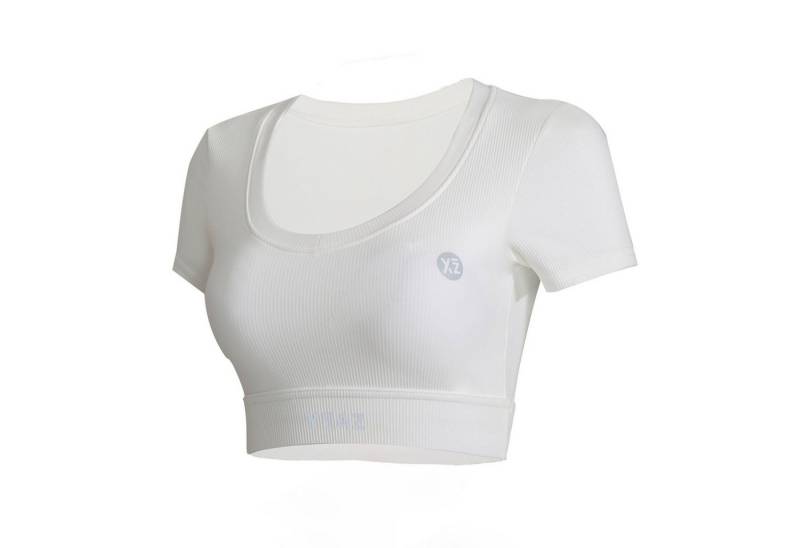 YEAZ Yogatop CLUB LEVEL SHORT TOP (1-tlg) Stylisches Top für Studio, Lounge oder Street Look von YEAZ