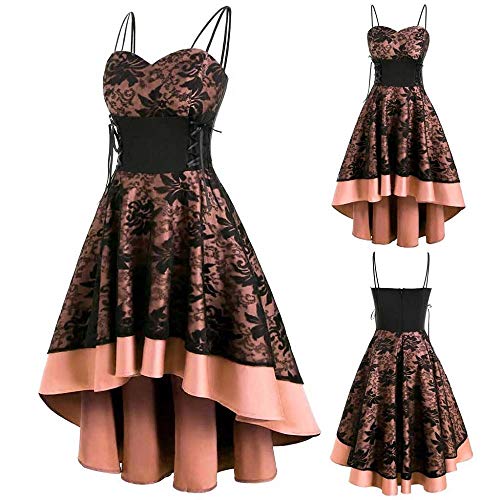YEBIRAL Damen 1950er Vintage Retro Rockabilly Kleider Elegant Spitzenkleid Hochzeit Ärmellos Cocktail Abendkleider YEBIRAL Damen 1950er Vintage Retro Rockabilly Kleider Elegant Spitzenkleid Hochzeit Ärmellos Cocktail Abendkleider von YEBIRAL