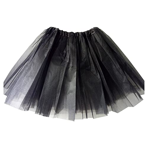 YEBIRAL Karneval Kostüm Damen Tüllrock 50er Rockabilly Petticoat Tutu Unterrock Kurz Ballett Tanzkleid Tuell Rock Kurz Sexy Minirock Tütü Faschingskostüme Fasching Outfit Skirt von YEBIRAL