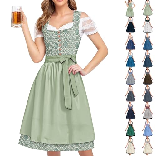 YEBIRAL Trachtenmode Damen Dirndl Damen Retro Dirndelkleider Midi Trachtenkleid Trachtenmode Dirndlkomplettsets Oktoberfest Outfit Festlich Dirndlbluse Dirndl lang mit Bluse YEBIRAL Trachtenmode Damen Dirndl Damen Retro Dirndelkleider Midi Trachtenkleid Trachtenmode Dirndlkomplettsets Oktoberfest Outfit Festlich Dirndlbluse Dirndl lang mit Bluse von YEBIRAL