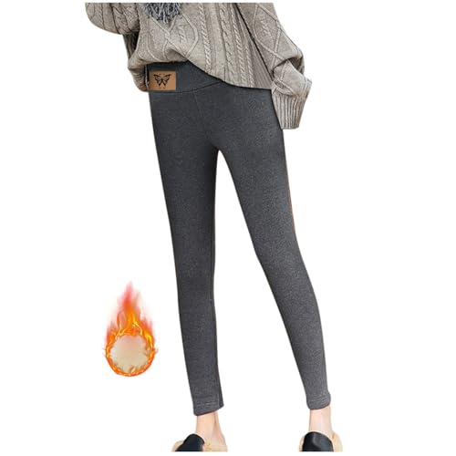 meine bestellungen anzeigen 2024 Thermo Leggings Damen Gefüttert Thermohose Winter High Waist Thermoleggings Winterhose Lang Fleece Thermo Hose Dicke Blickdichte Thermo Laufhose Warme Jeggings von YEBIRAL
