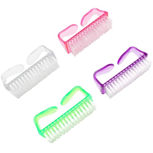 YEEPSYS Nagelbürste mit Griff, Hand-Fingernagelpinsel, Reiniger, Pediküre für Zehen und Nägel, für Männer und Frauen, mehrfarbig, D, große Größe YEEPSYS Nagelbürste mit Griff, Hand-Fingernagelpinsel, Reiniger, Pediküre für Zehen und Nägel, für Männer und Frauen, mehrfarbig, D, große Größe von YEEPSYS