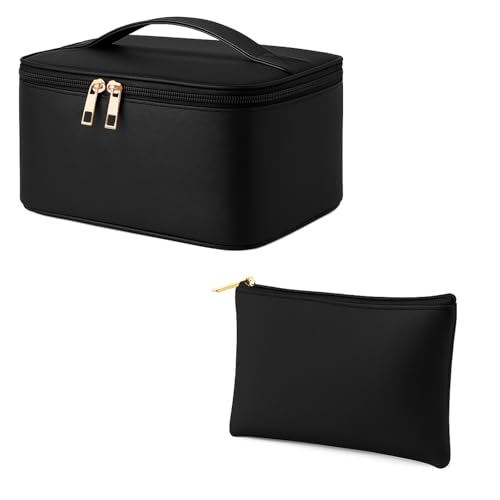 YEEYAA Große Make-up-Tasche, Make-up-Organizer, Reise-Kulturbeutel, B, modisch von YEEYAA