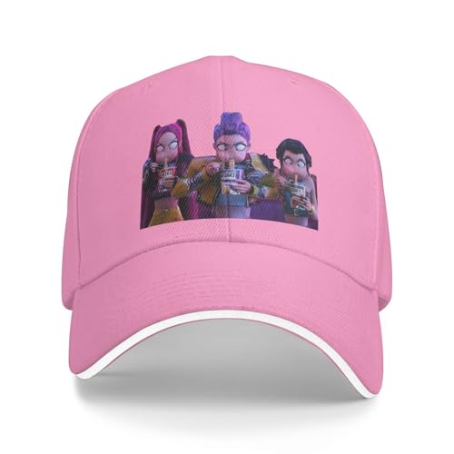 YEGTQAON um Sie bei heißem Wetter kühl zu halten. HUNTRIX Nudeln Sandwich Hüte Unisex Mode Kpop Dämon Jäger Hüte Sonnenhüte Verstellbare Snapback Caps Baseball Caps Sommer leicht gut belüftet. YEGTQAON um Sie bei heißem Wetter kühl zu halten. HUNTRIX Nudeln Sandwich Hüte Unisex Mode Kpop Dämon Jäger Hüte Sonnenhüte Verstellbare Snapback Caps Baseball Caps Sommer leicht gut belüftet. von YEGTQAON