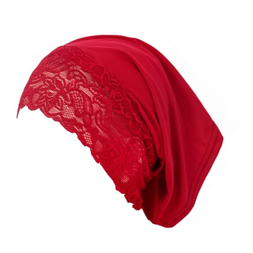 YEHUDAF LEE Kopftuch-Elastisches Kopftuch Damen Mütze in reiner Farbe,perfektes Turban Damen Kopftücher Chemo Bandana (13, Einheitsgröße) von YEHUDAF LEE