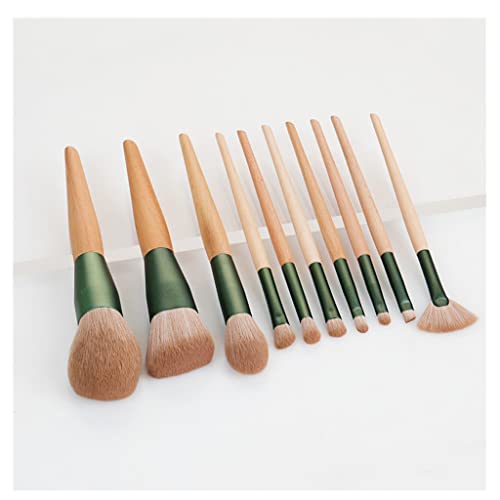 Make-up-Pinsel-Set, Make-up-Pinsel-Set, 10 Stück, Puder, Foundation, Lidschatten, Rouge, Mischpinsel, Schönheit, Make-up-Pinsel, Kosmetik-Kits, Werkzeug, multifunktionaler Make-up-Pinsel von YEKIM