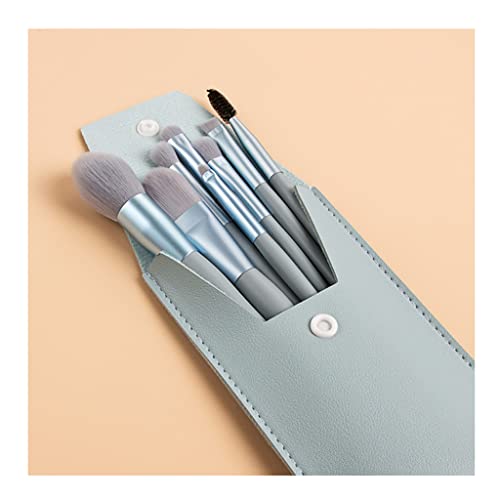 Make-up-Pinsel-Set, Make-up-Pinsel-Set, 8-teilig, tragbar, weich, für Lidschatten, Foundation, Puder, Wimpern, Lippen, Concealer, Rouge, Make-up-Pinsel, multifunktionales Make-up-Pinsel-Set von YEKIM