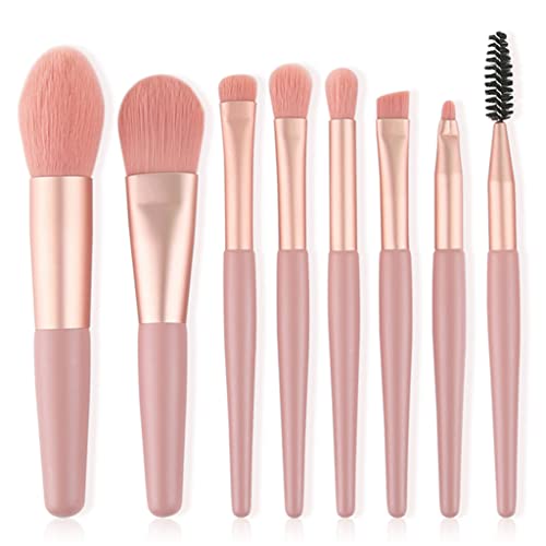 makeup pinsel set 8 stücke Make-up Pinsel Set Neue Lidschatten Foundation Frauen Kosmetik Pinsel Lidschatten Rouge Puder Blending Schönheit Weiche Make Up Werkzeuge multifunktionale make-up pinsel von YEKIM