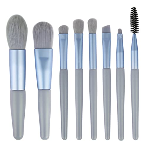 makeup pinsel set 8 stücke Make-up Pinsel Set Neue Lidschatten Foundation Frauen Kosmetik Pinsel Lidschatten Rouge Puder Blending Schönheit Weiche Make Up Werkzeuge multifunktionale make-up pinsel von YEKIM