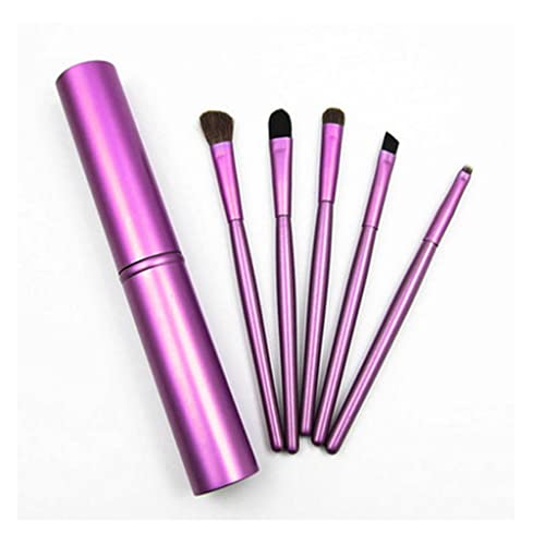 makeup pinsel set Make-up Pinsel Set 5 teile/los Professionelle Lidschatten Blending Eyeliner Wimpern Augenbrauen Pinsel Für Make-up Mit Tasse Rohr Halter multifunktionale make-up pinsel von YEKIM